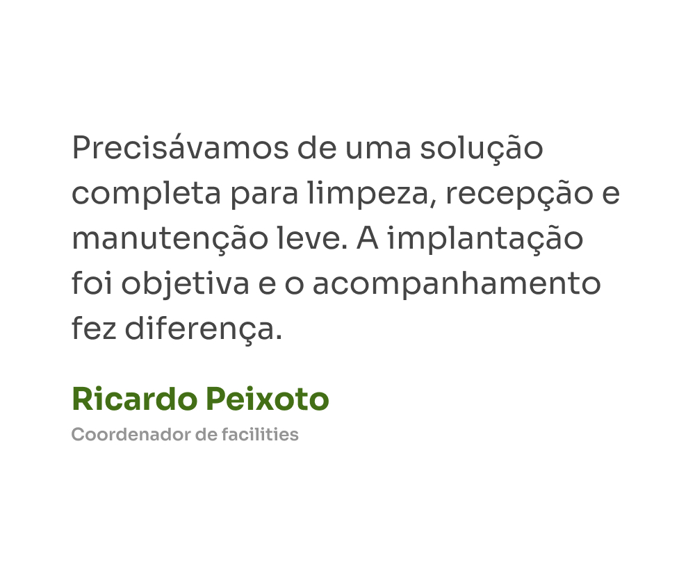 Facilities Jan-Pro do Brasil - Serviços de Limpeza Comercial DEP-03